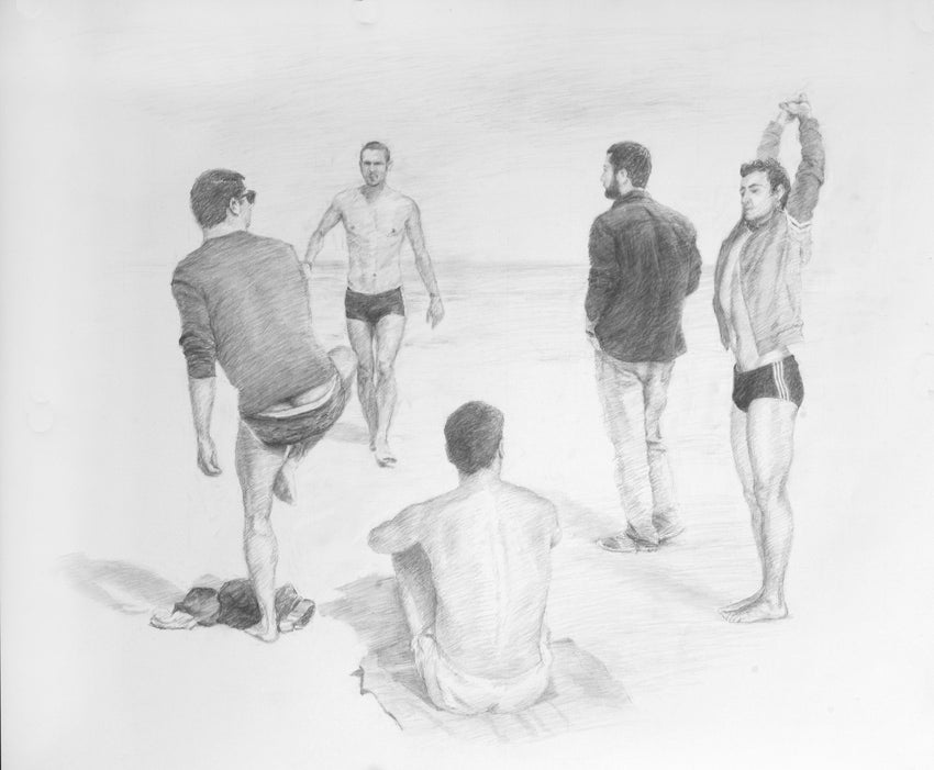 Wolfgang Schultheiß / Begegnung At The Beach