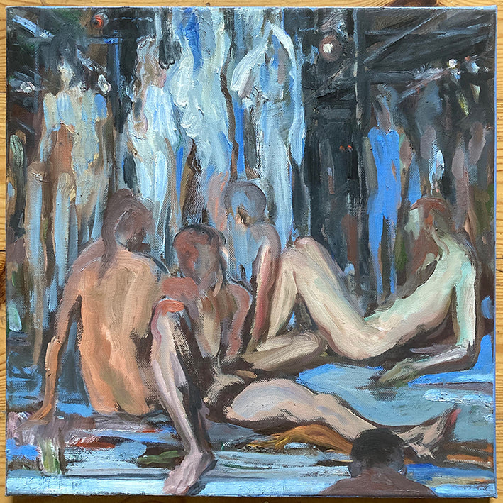 Kai Teichert / BOILER ÖLSKIZZE 02