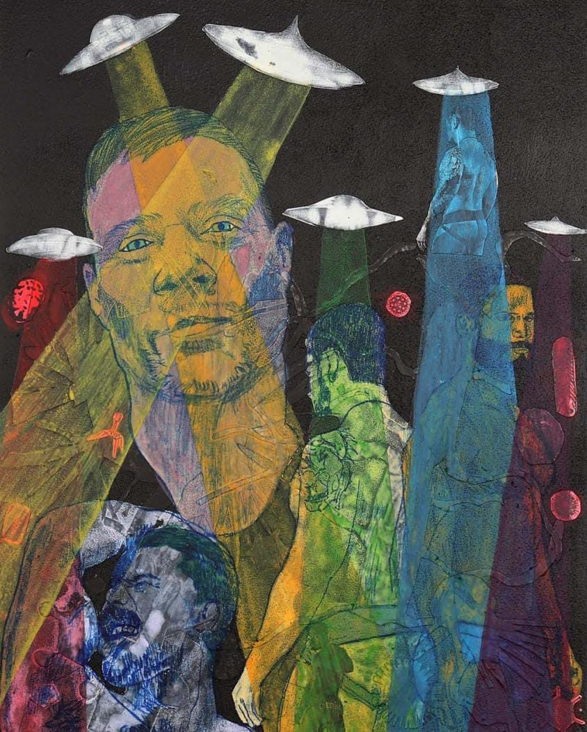 Juan Carlos Arteaga Flórez / Out of this world 1: LGBTQ+ flag