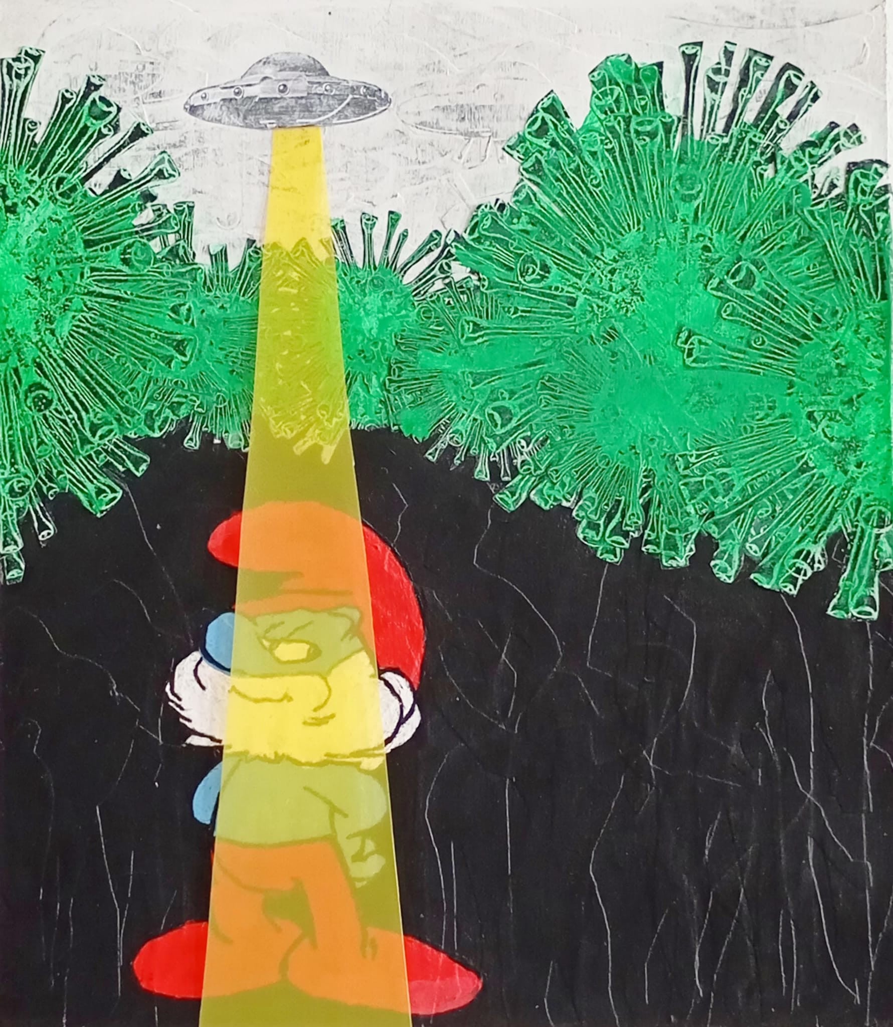 Juan Carlos Arteaga Flórez / Childish panorama 4: Papa Smurf