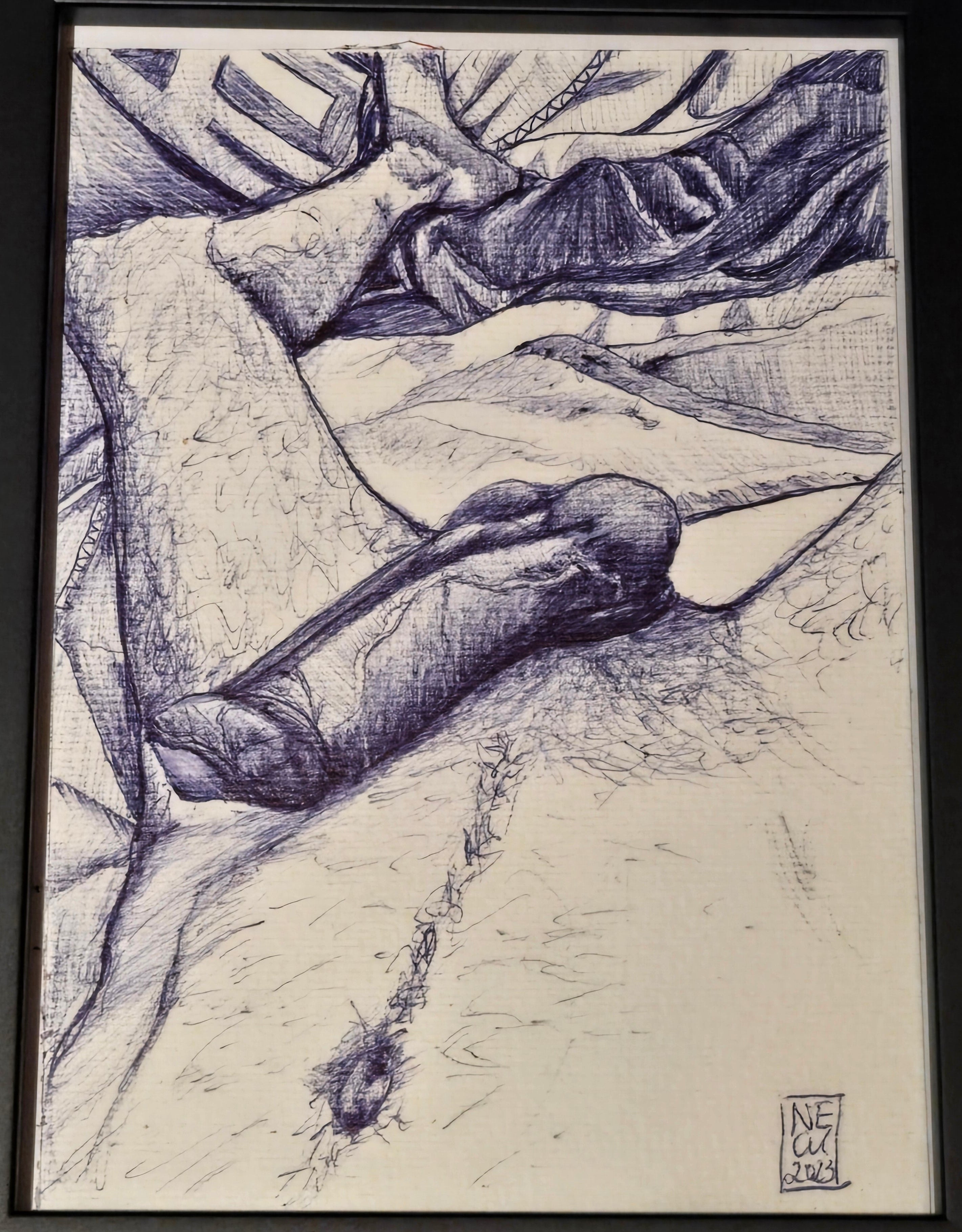 NECK / Nude Self-Portrait