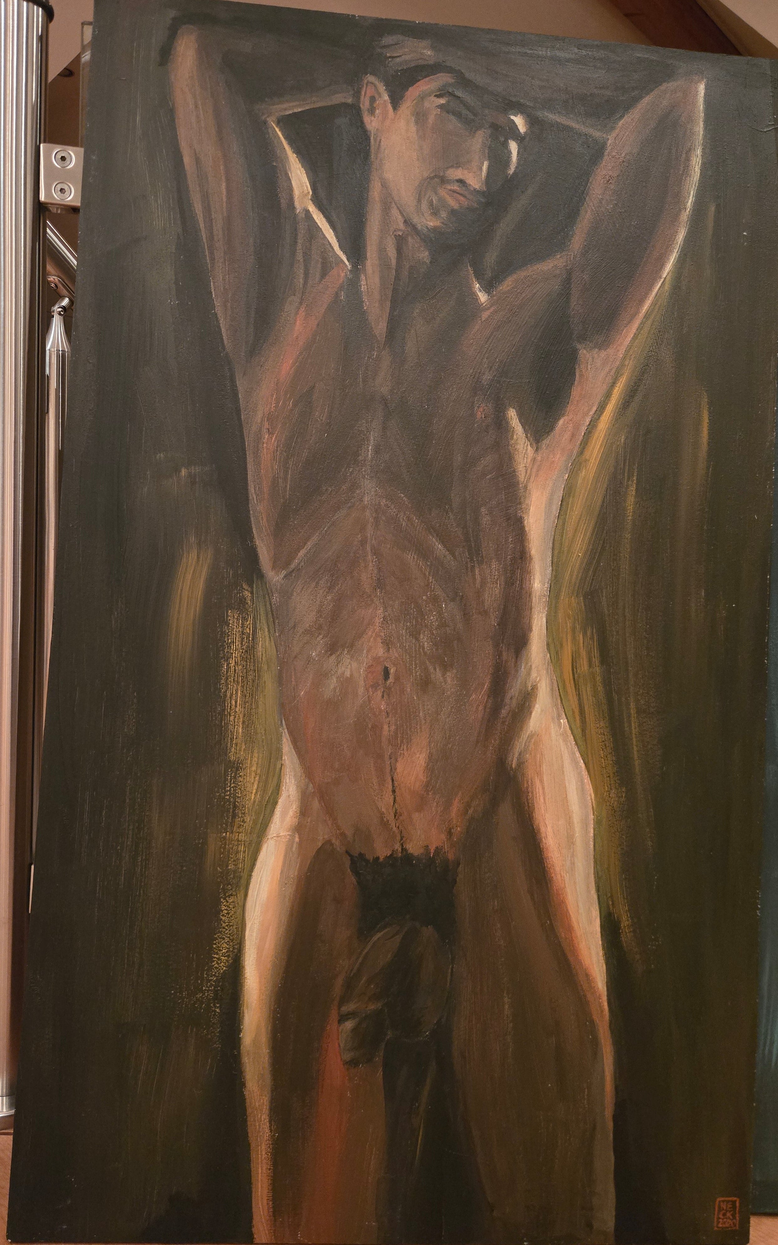 NECK / Self-portrait nude