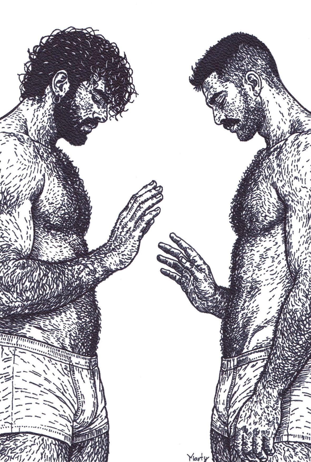 Marty / THE SPACE BETWEEN HANDS