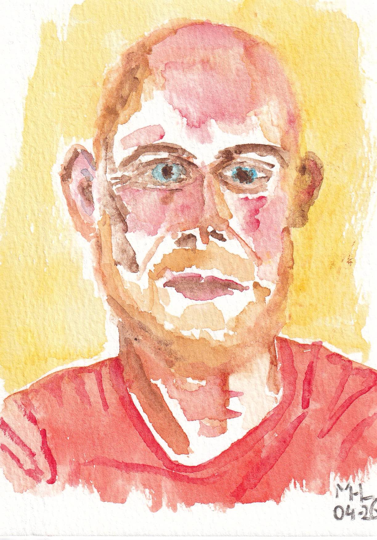 Marc Leeflang / Man in red & yellow