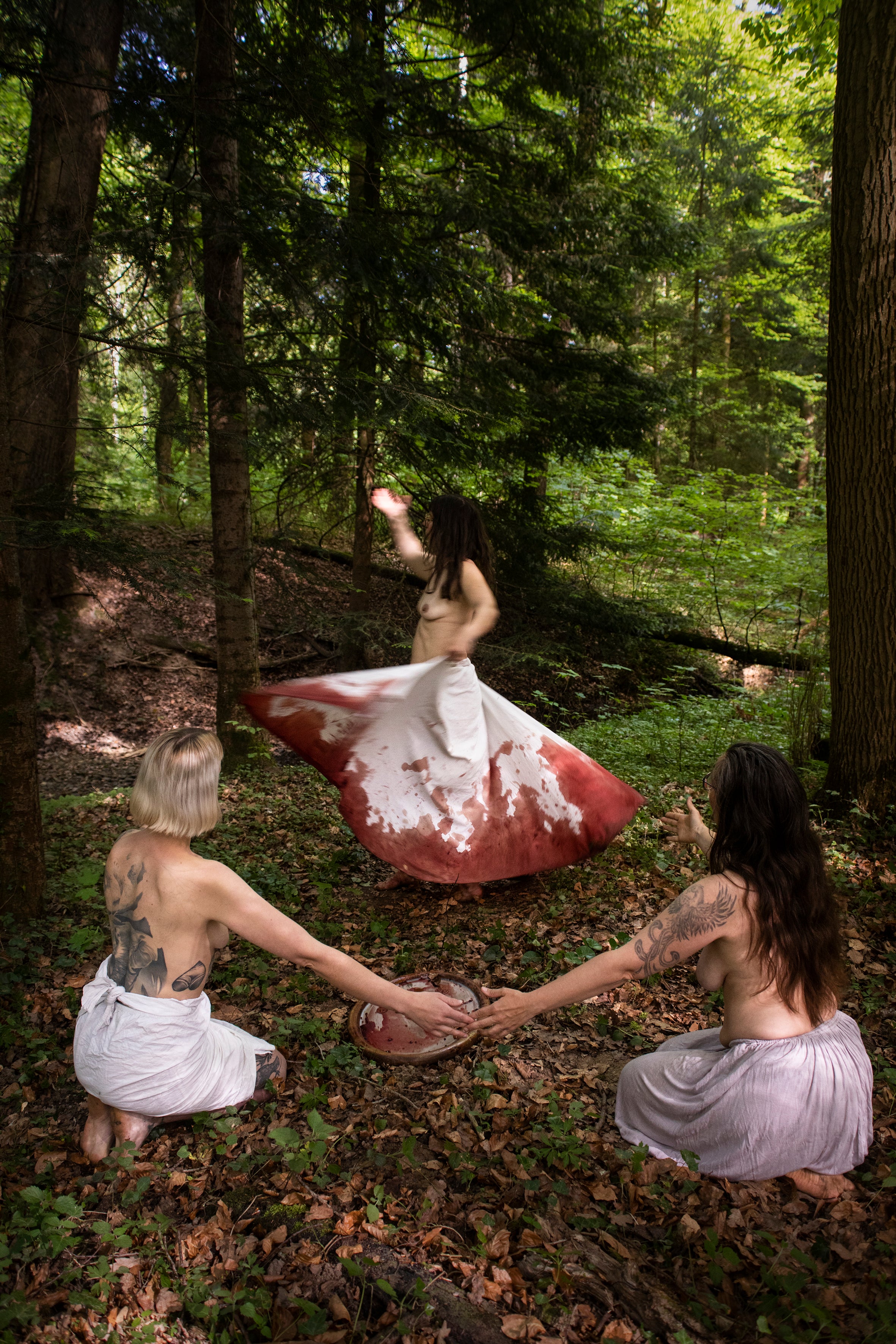 Anouk Haueter + Tjefa Wegener / Blood Circle