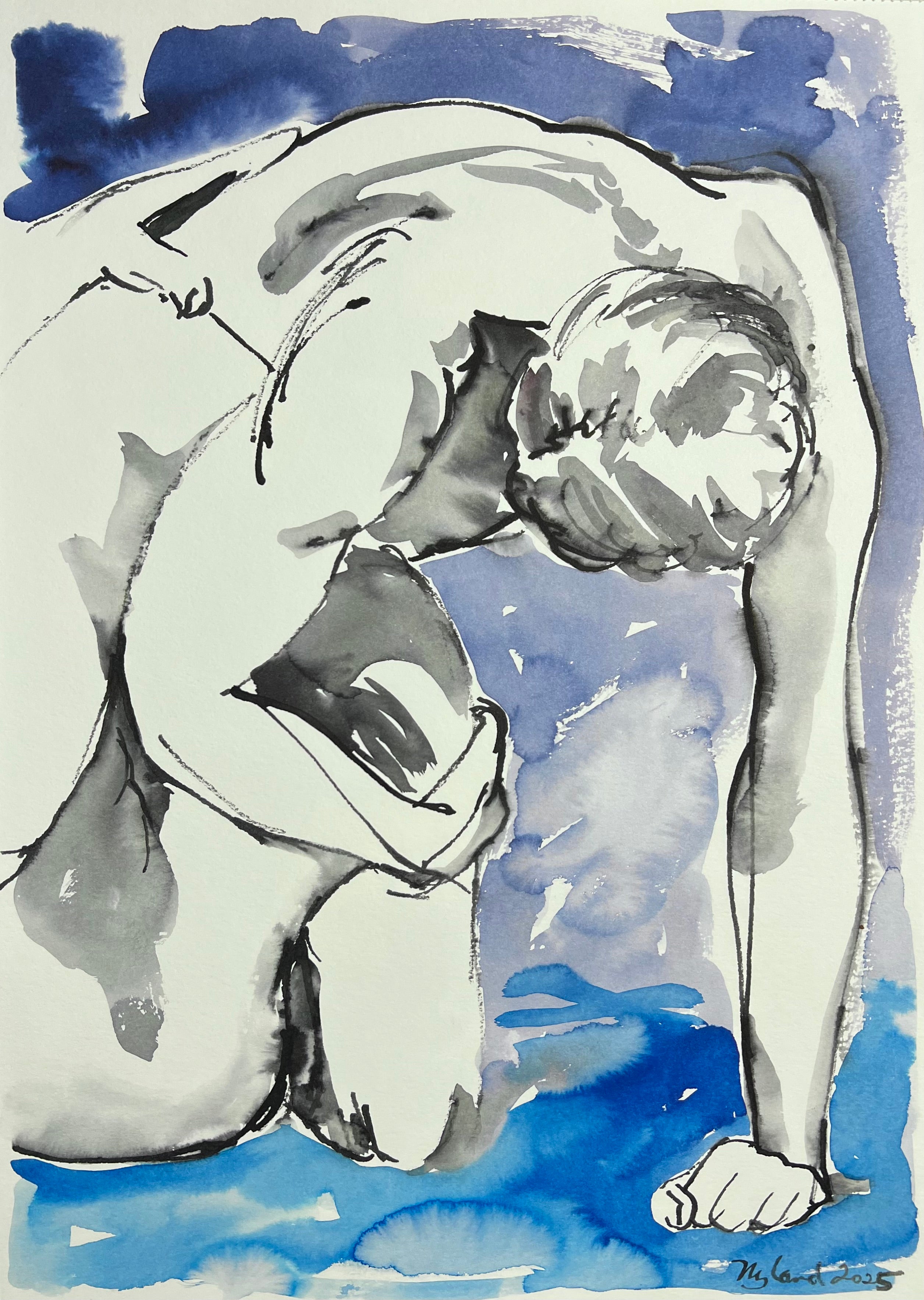 Nicholas Nyland / Head (blue)