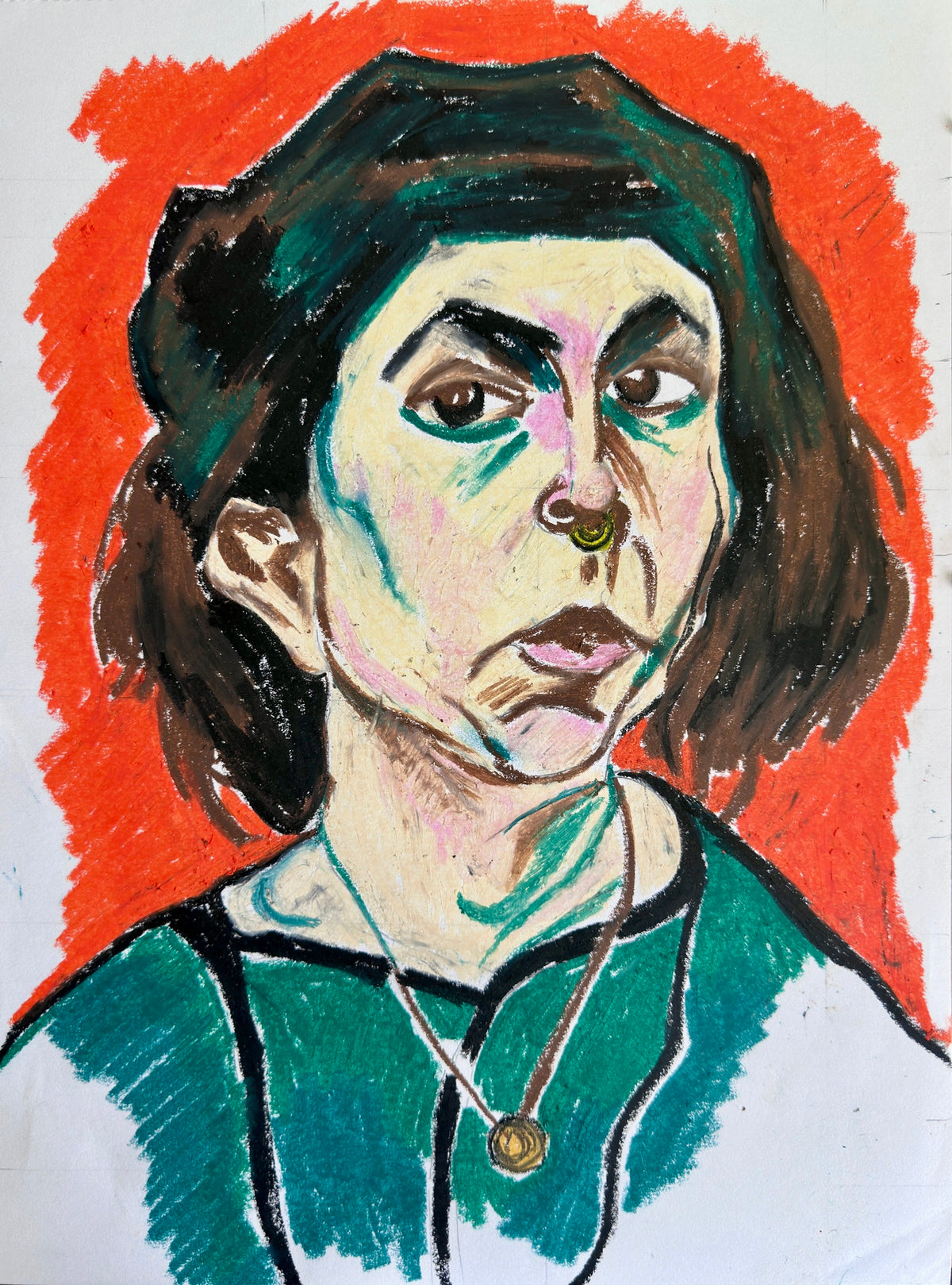 Franziska Kramer / Selbstportrait