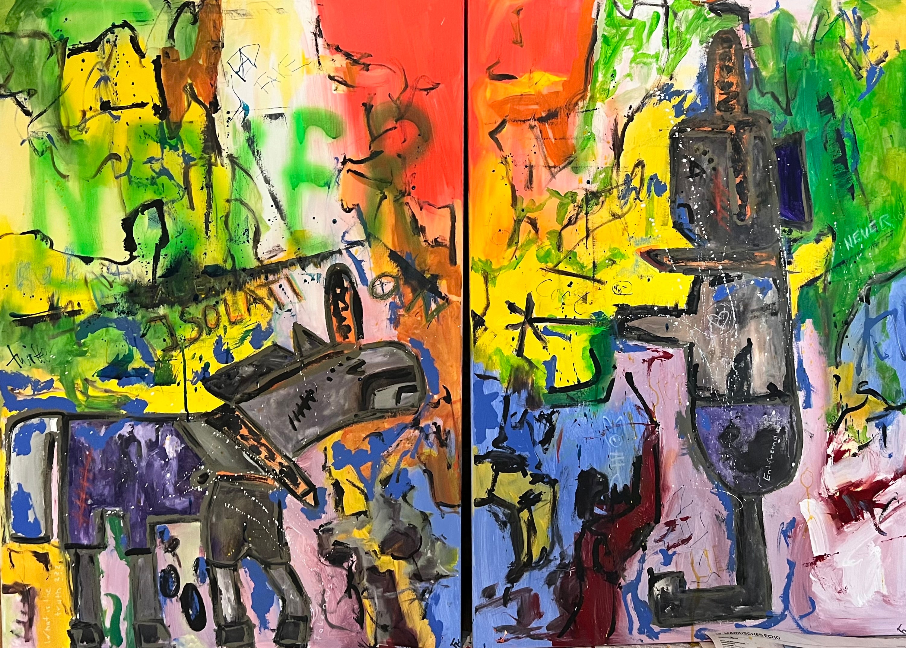 Franka Höhne / little girl and her horse