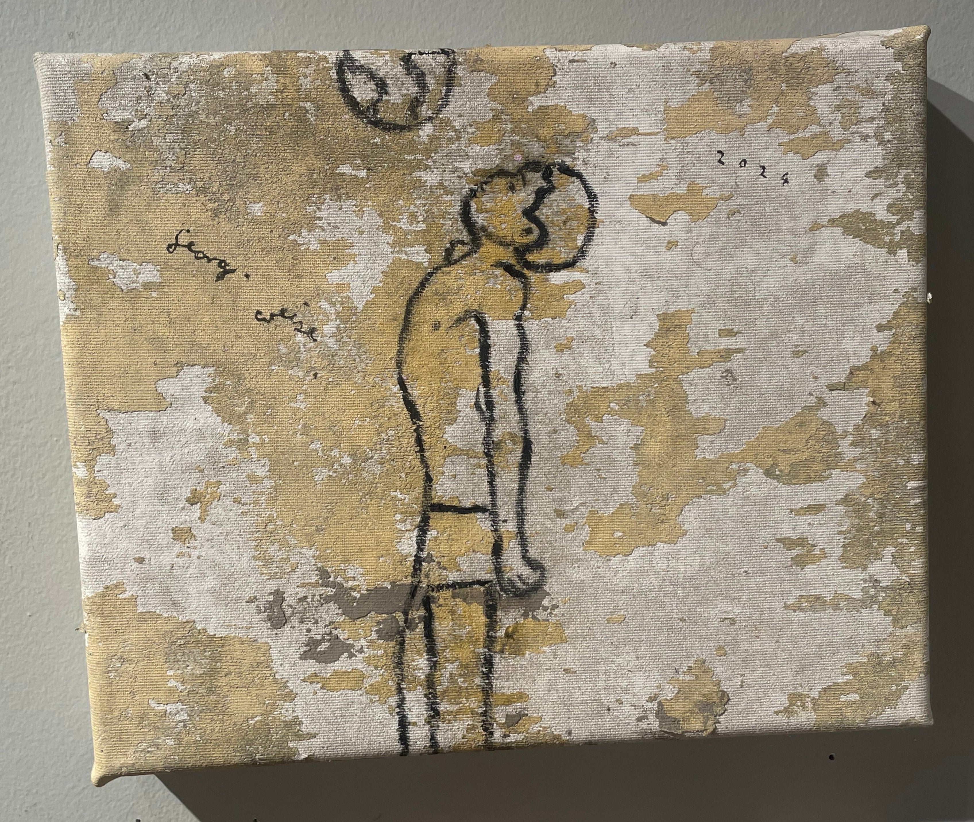 Georg Weise / Messias beim Üben 2