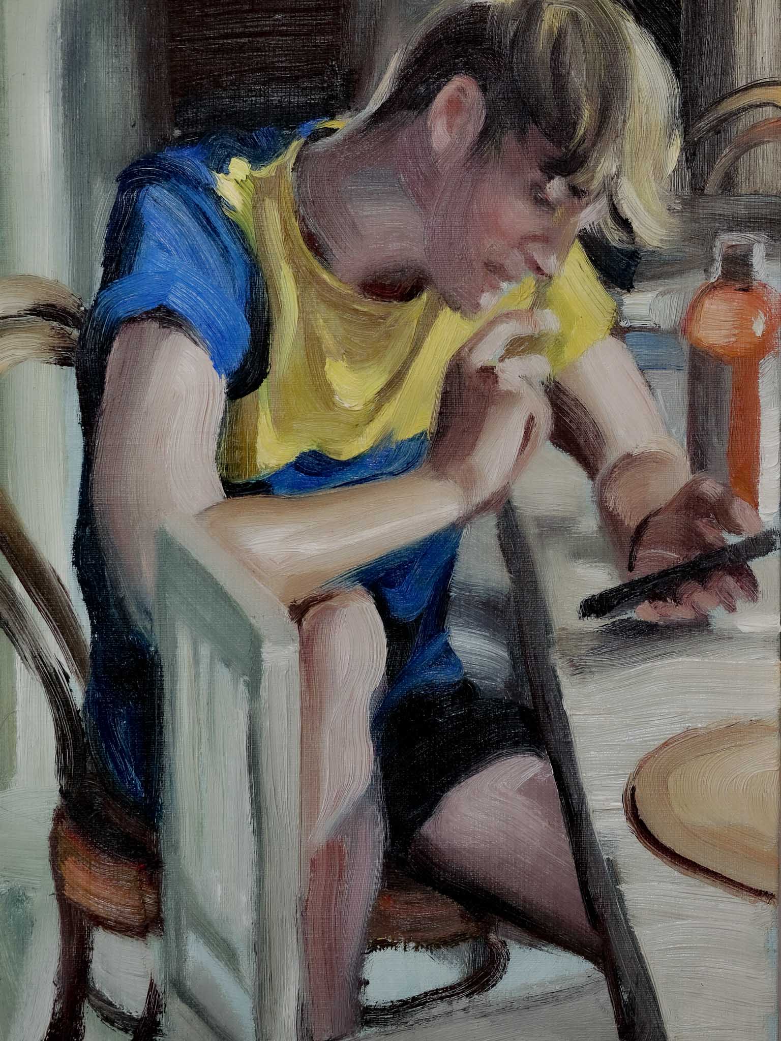 Matthias Bade / Joseph at the dining table