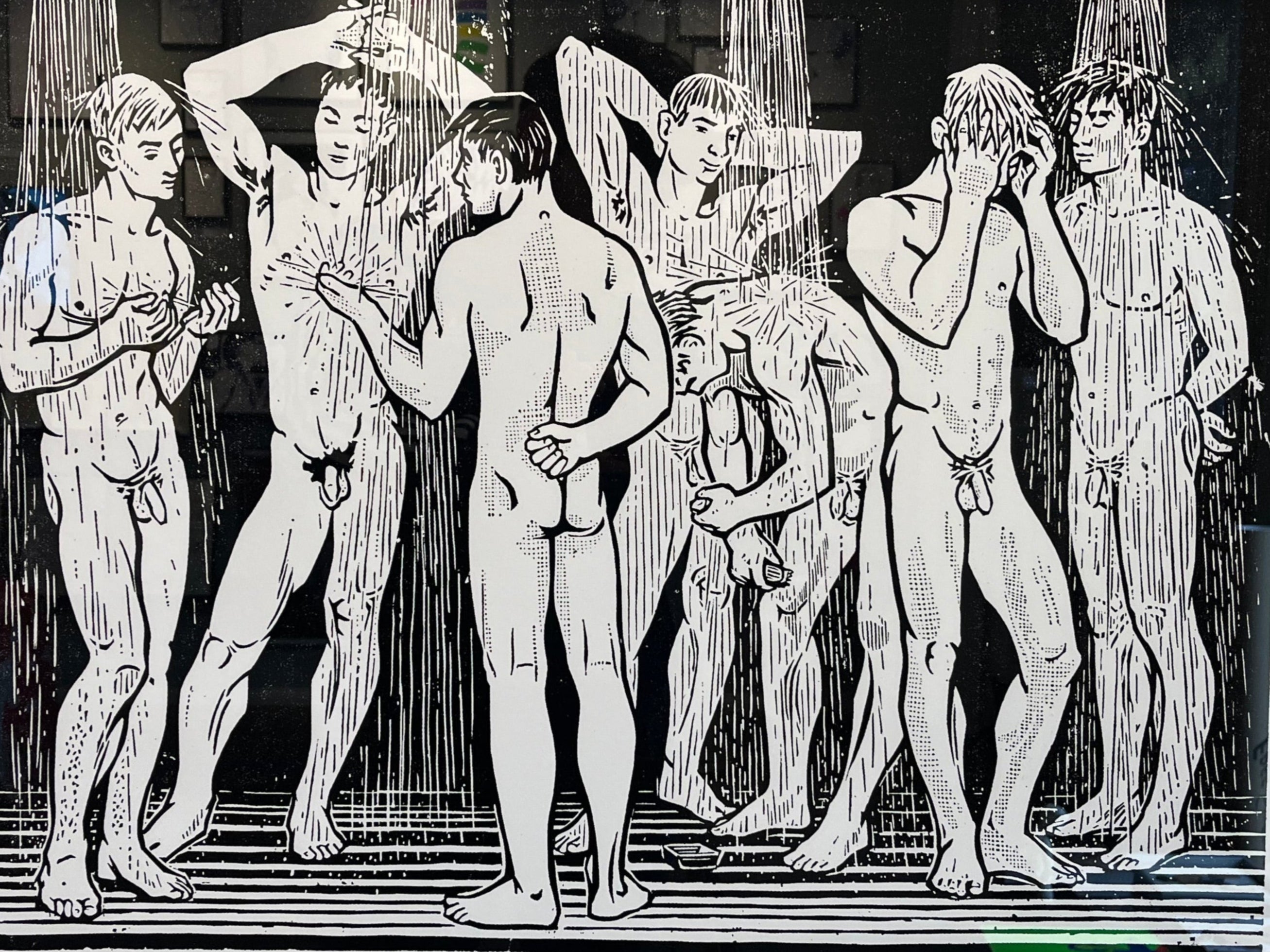 Jürgen Wittdorf / In the shower