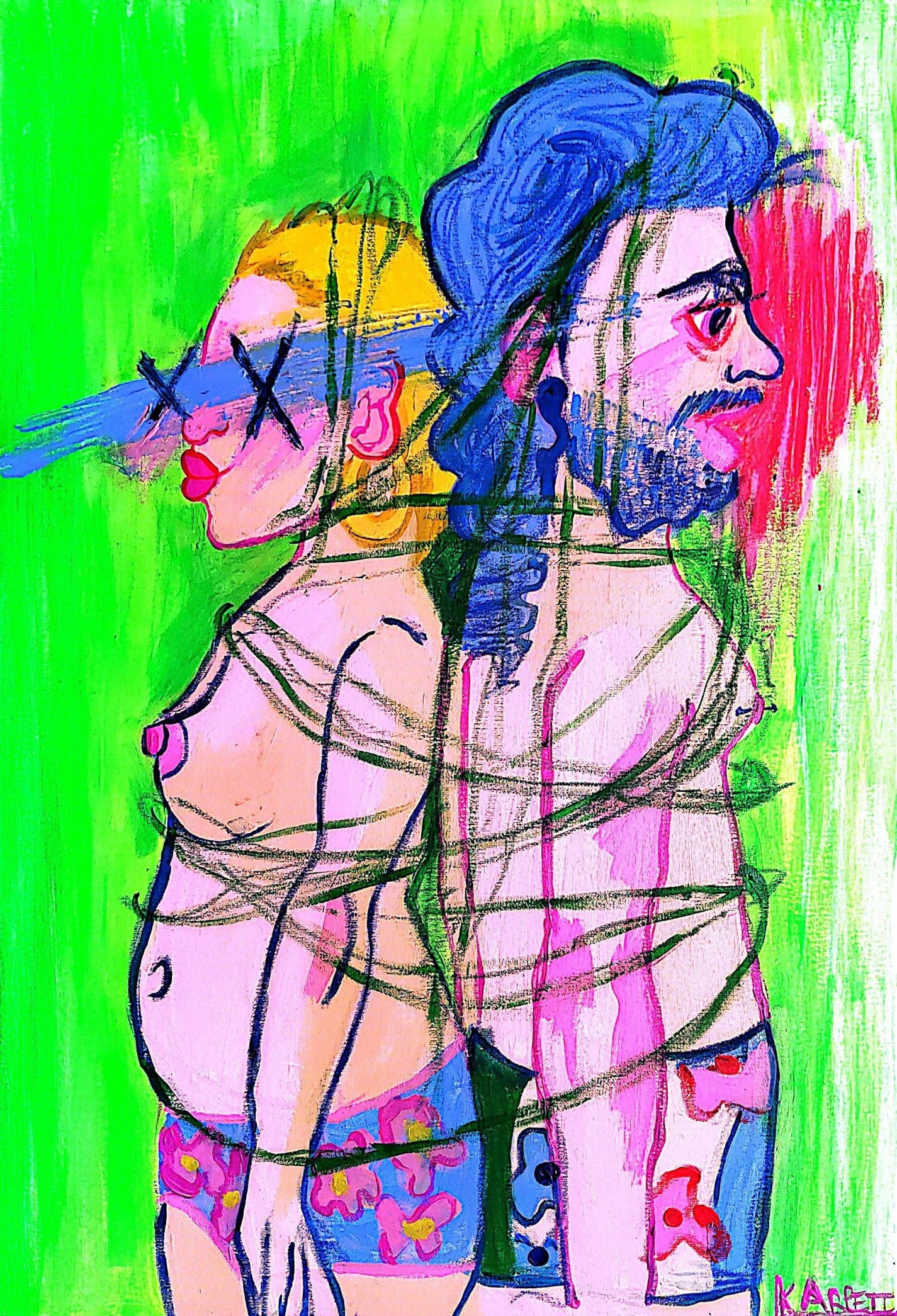 Karpett (Roxanne Chaussalet) / Love is a cage