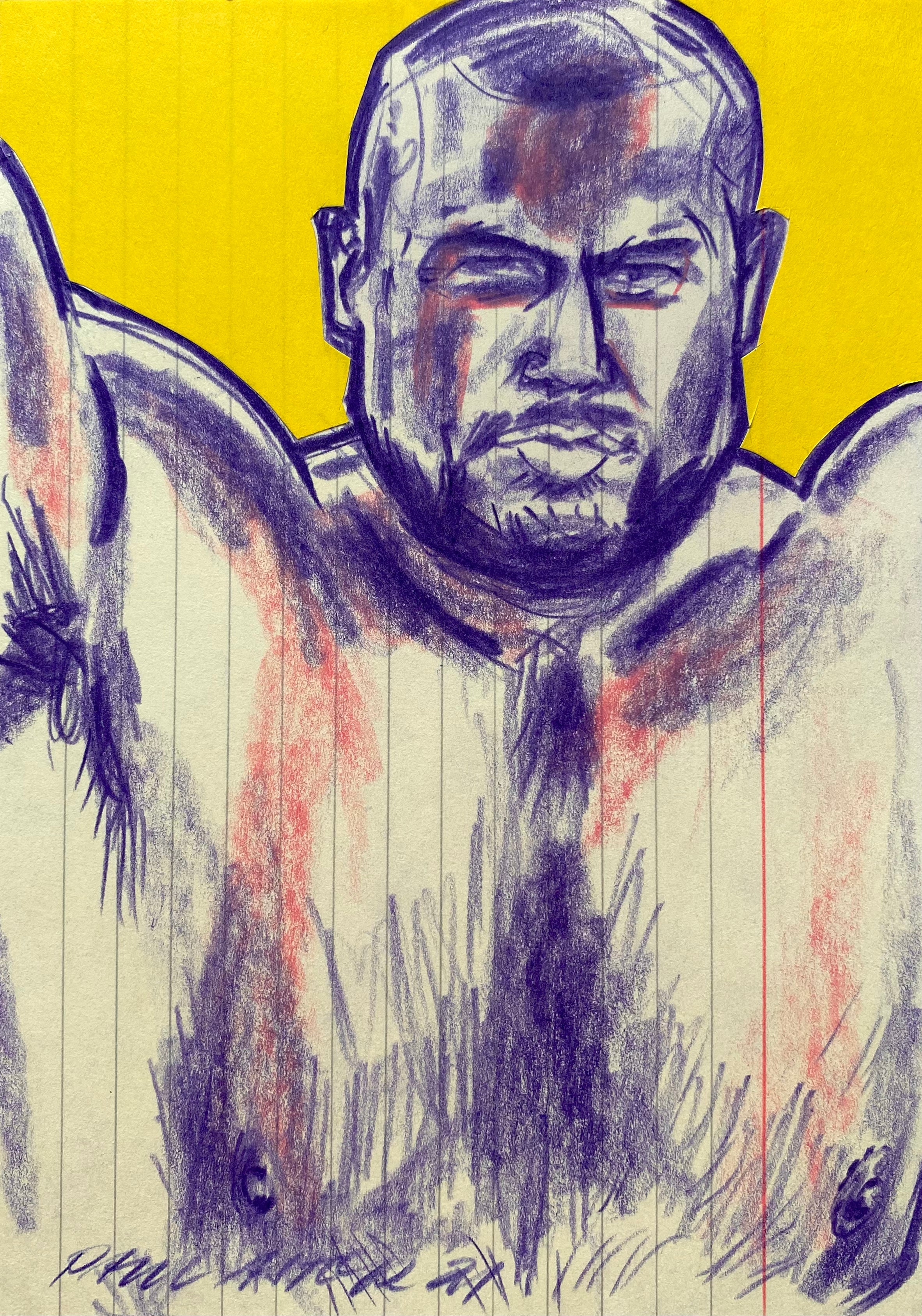 Paul Astor / Hairy Chest in yellow