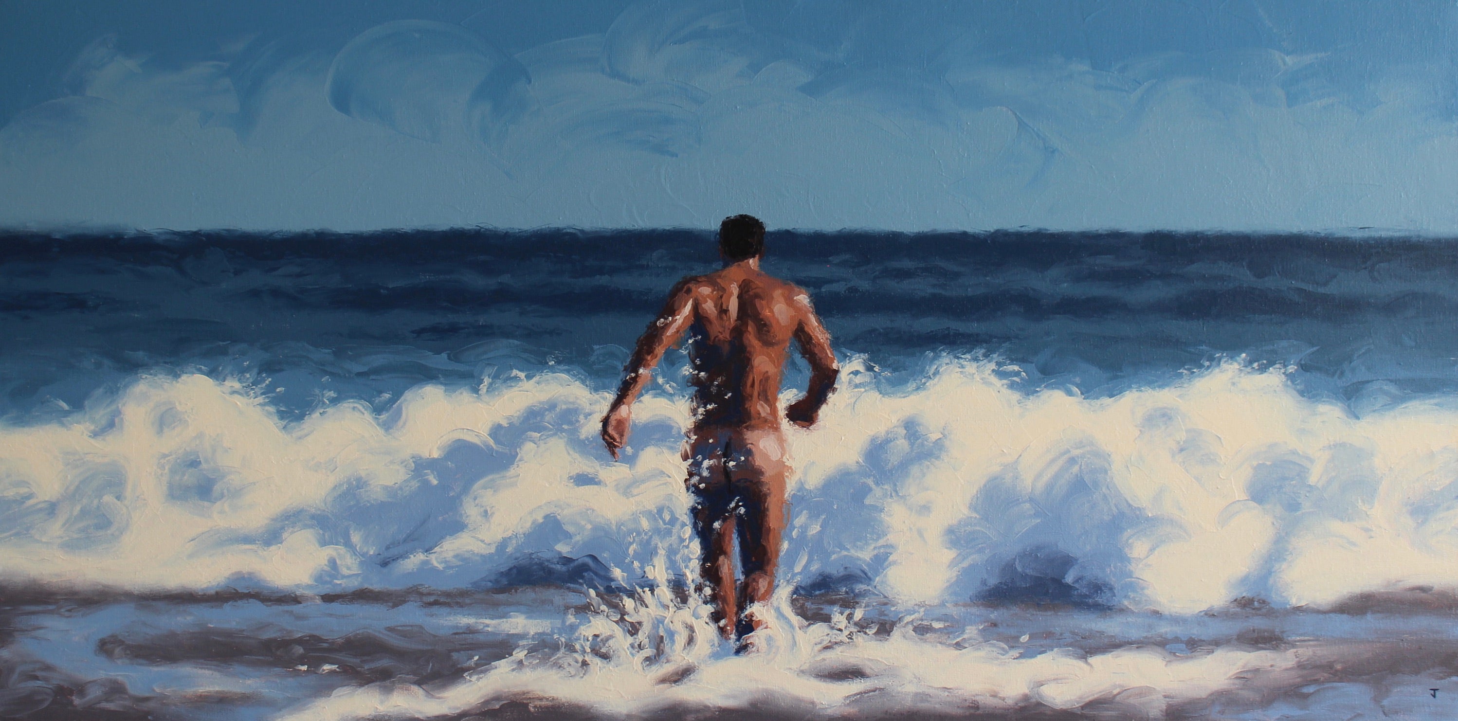 Jack Smith / Running into the Waves