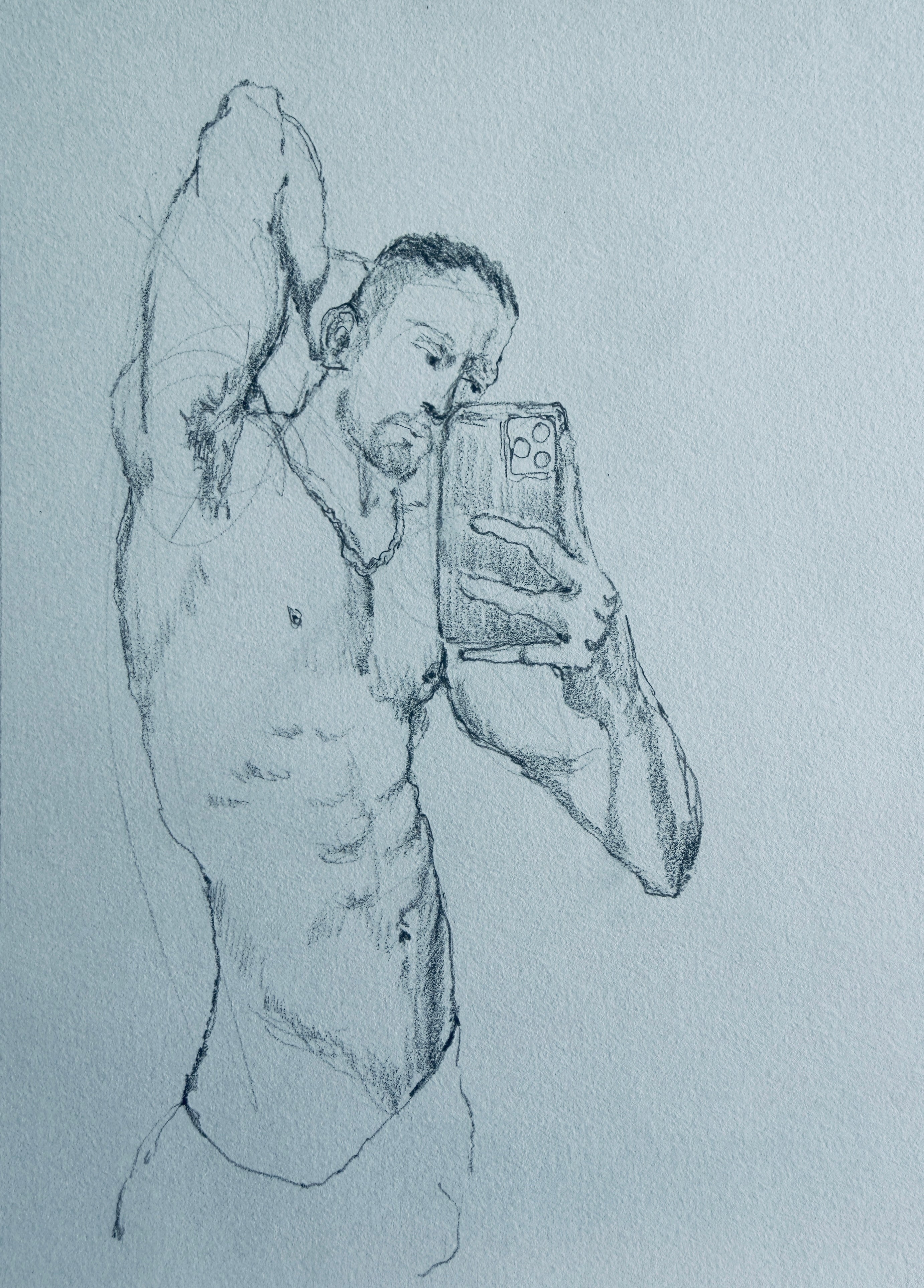 Stefan Zéphyr Teske / Selfie #1