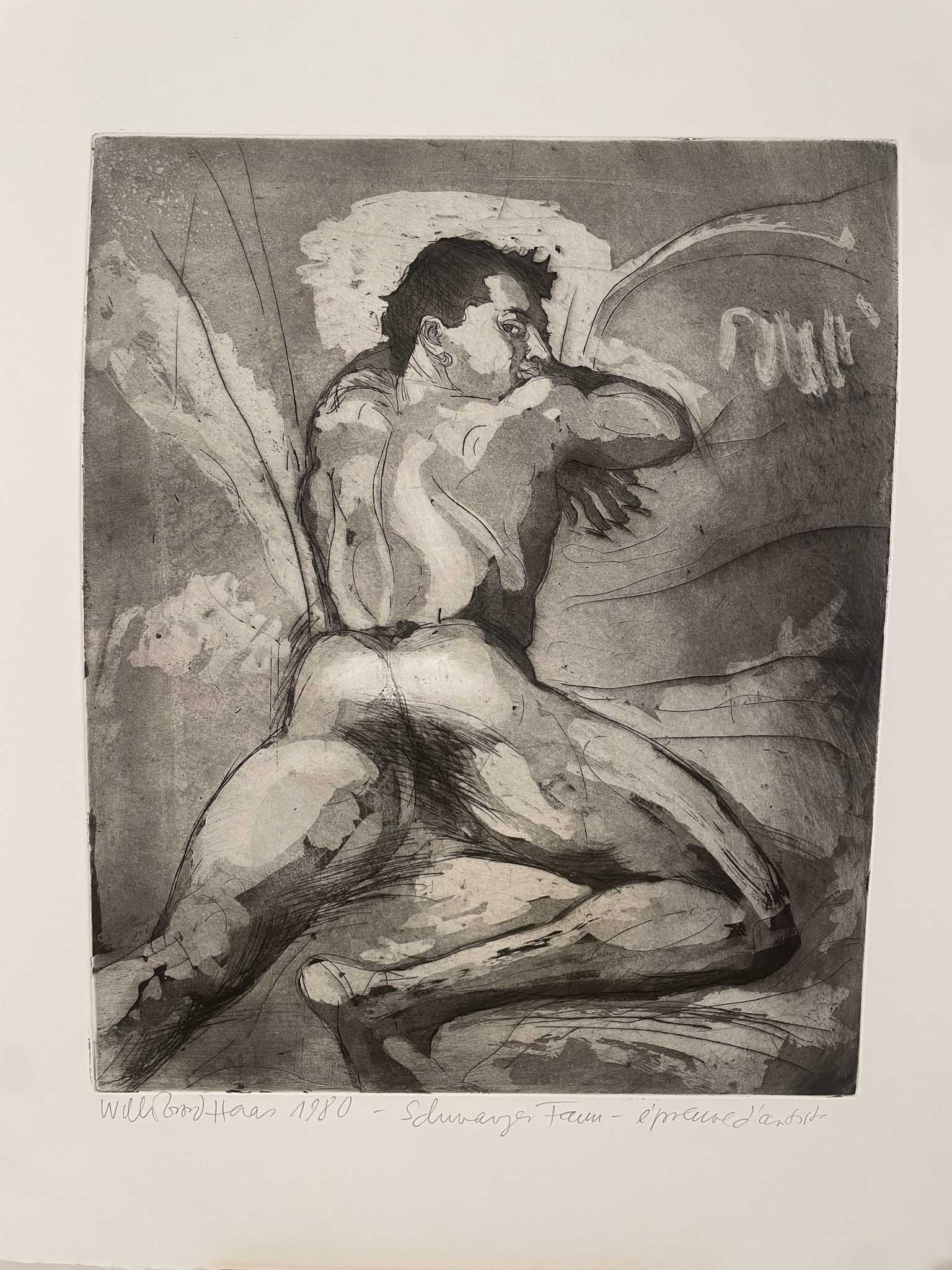 Willibroad Haas / Schwarzer Faun