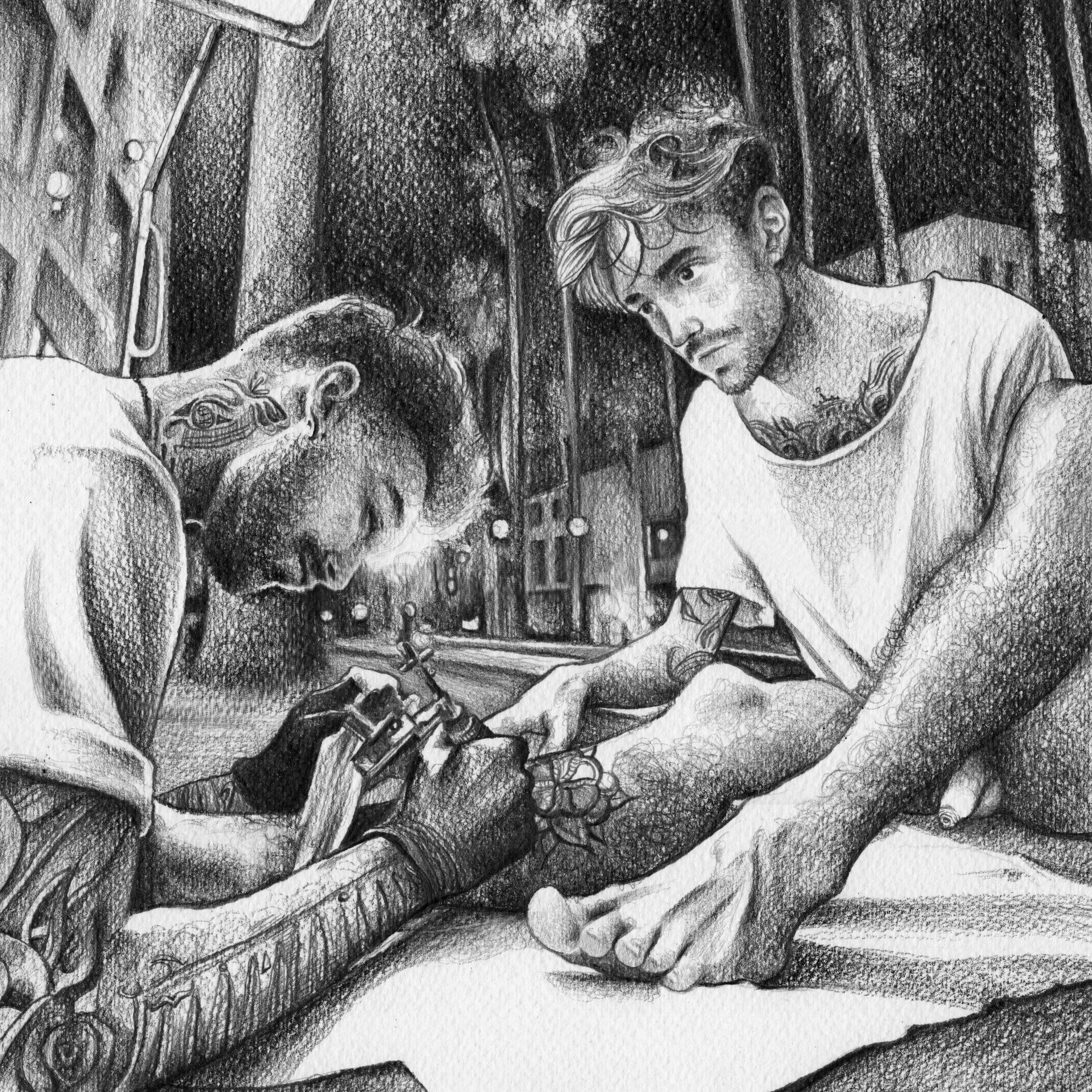 Francesco Brunetti / Tattoo in DTLA