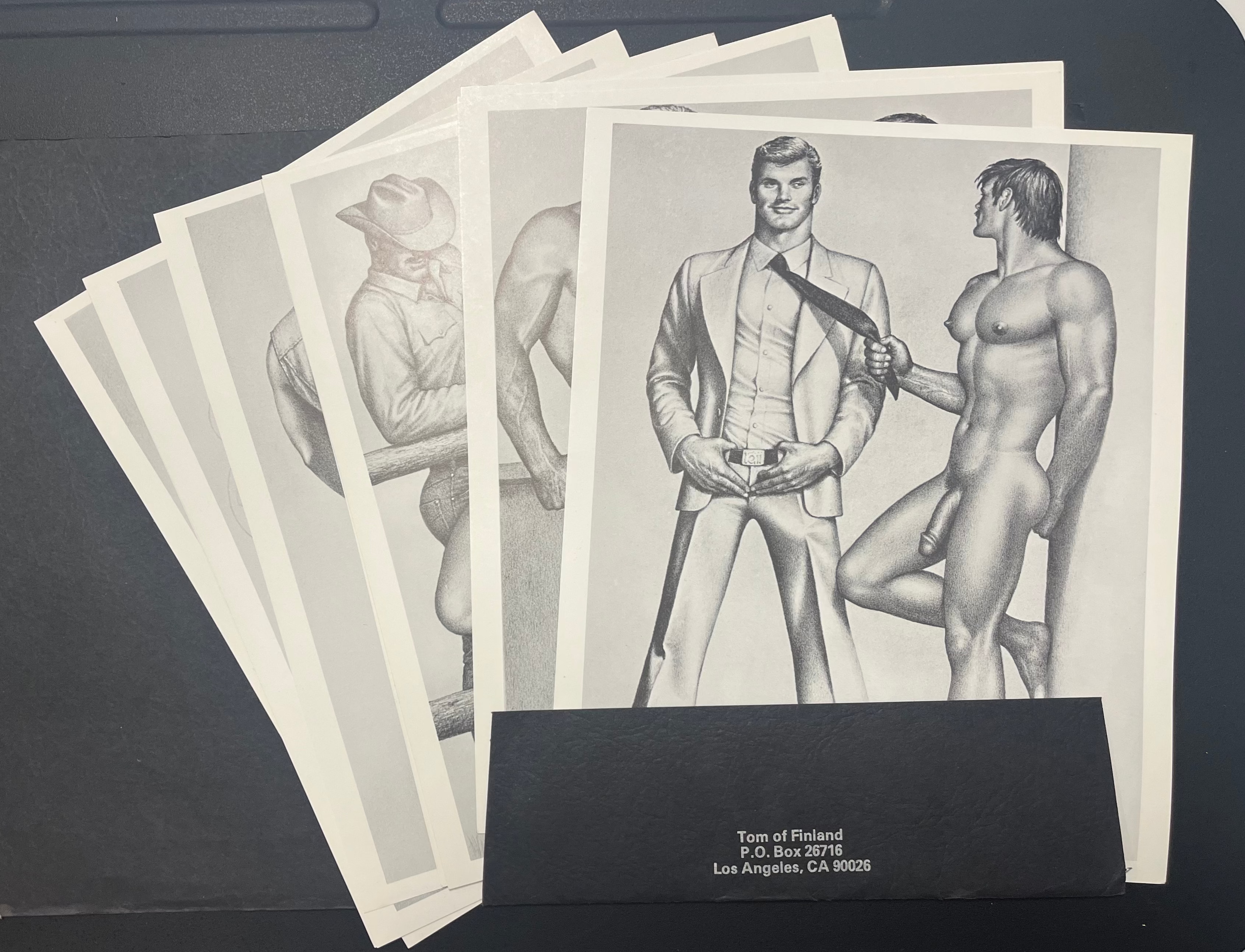TOF Tom of Finland / Originalgrafik aus der persönlich kuratierten Sammleredition