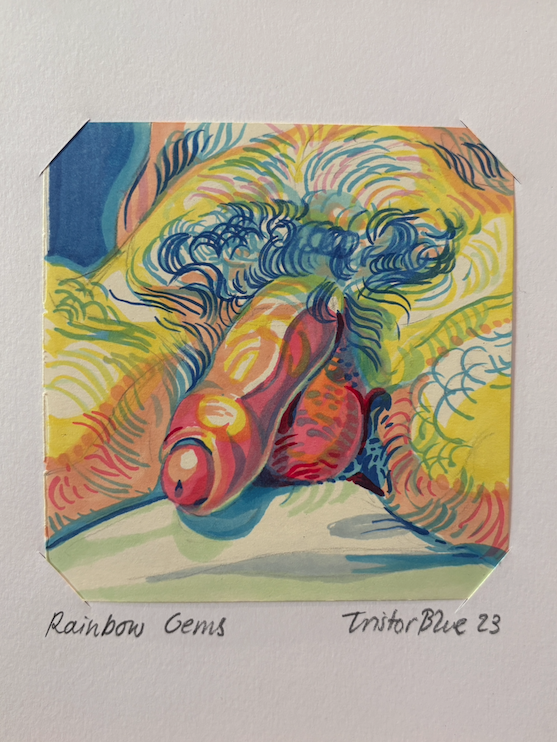 Tristor Blue / Rainbow Gems