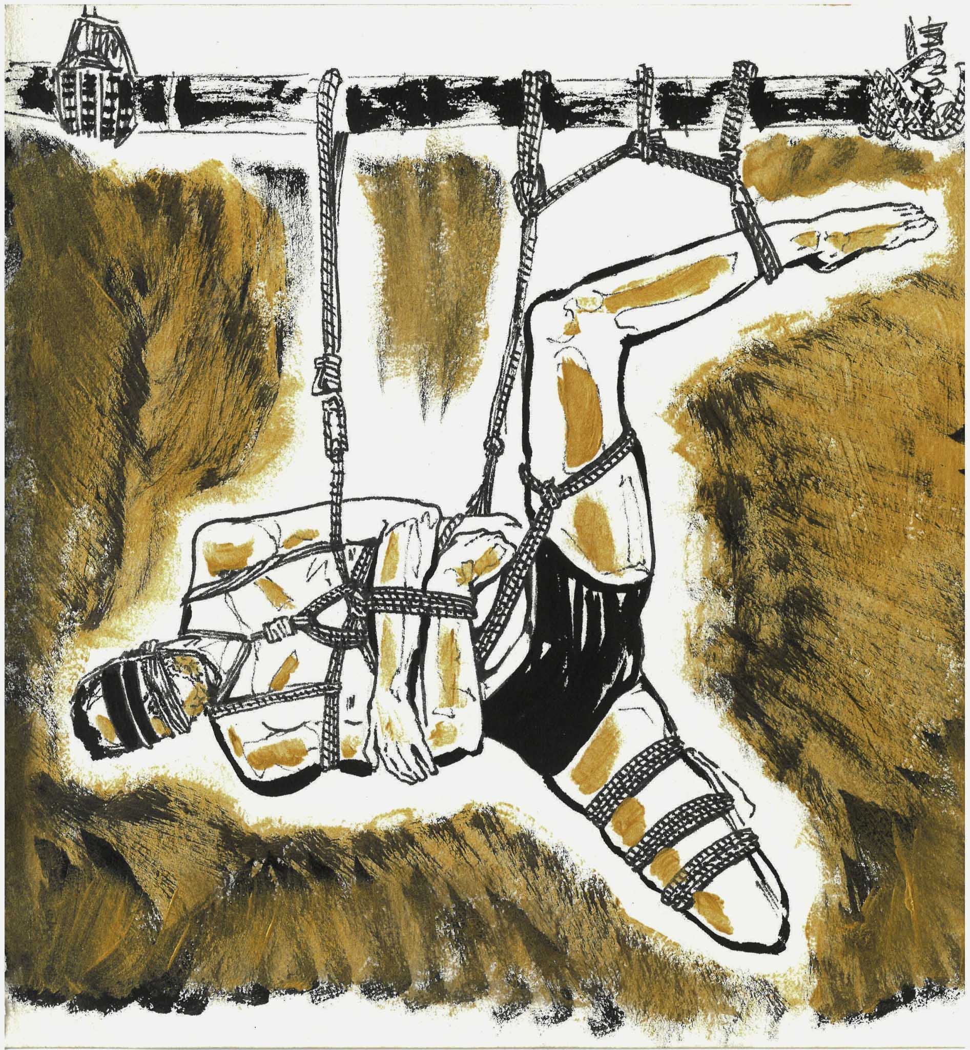 Desho Art / Umarmung der Schwerkraft