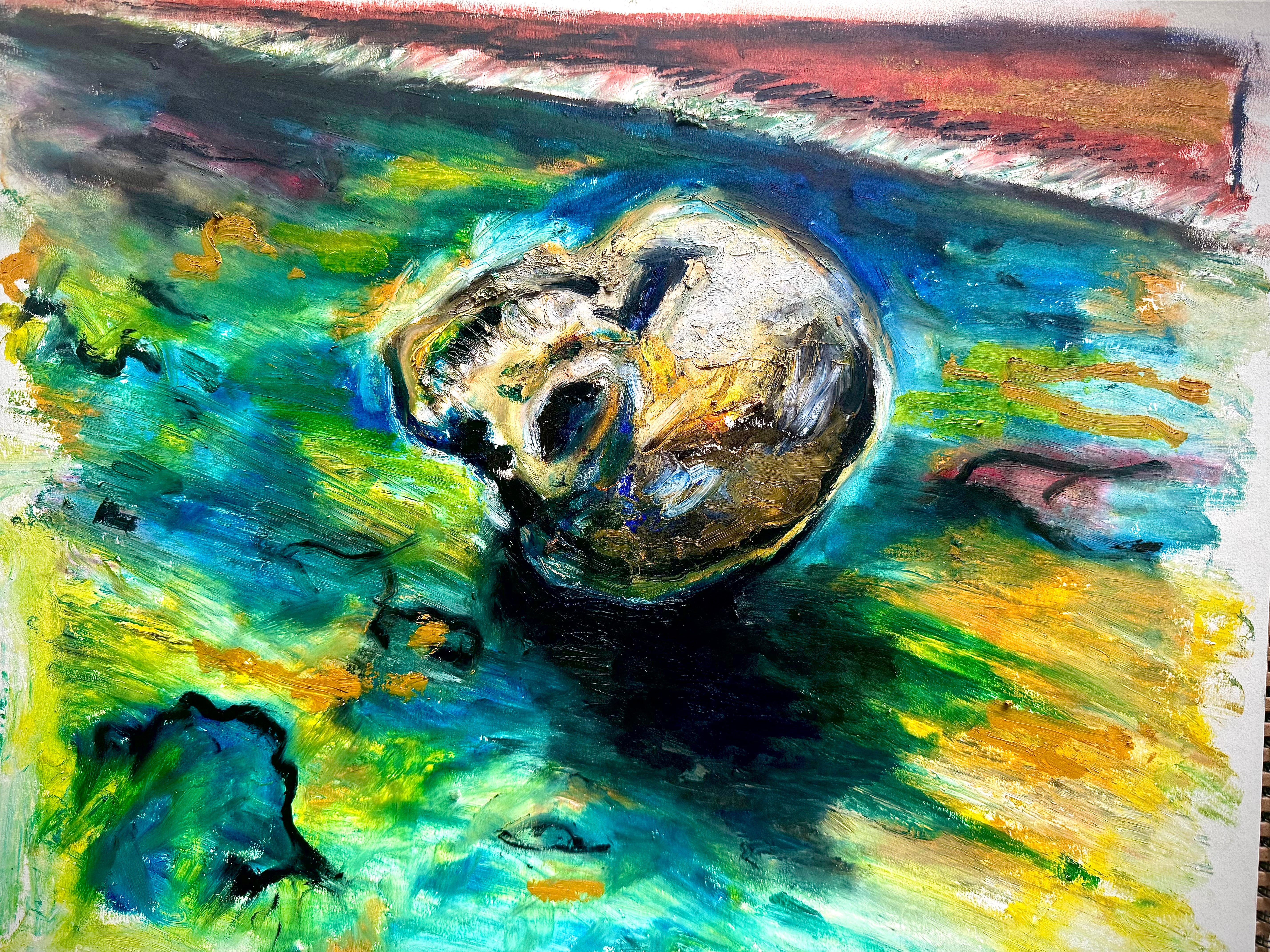 Roger Louis Preston / Villa de Morte, Skull and Carpet