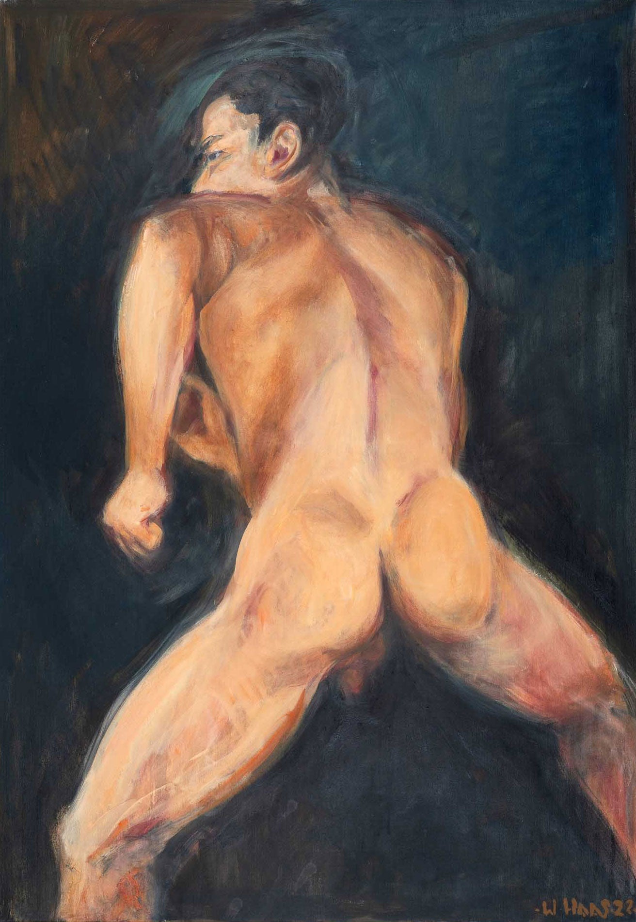 Willibrord Haas / Die Kraft im Rücken