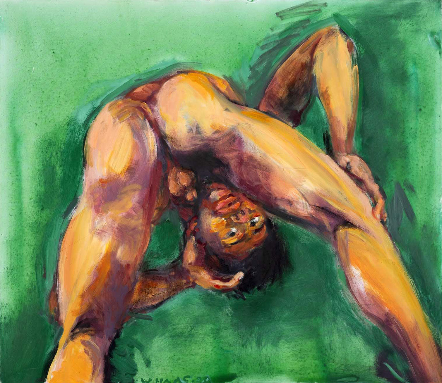 Willibrord Haas / Aus dem unteren Winkel