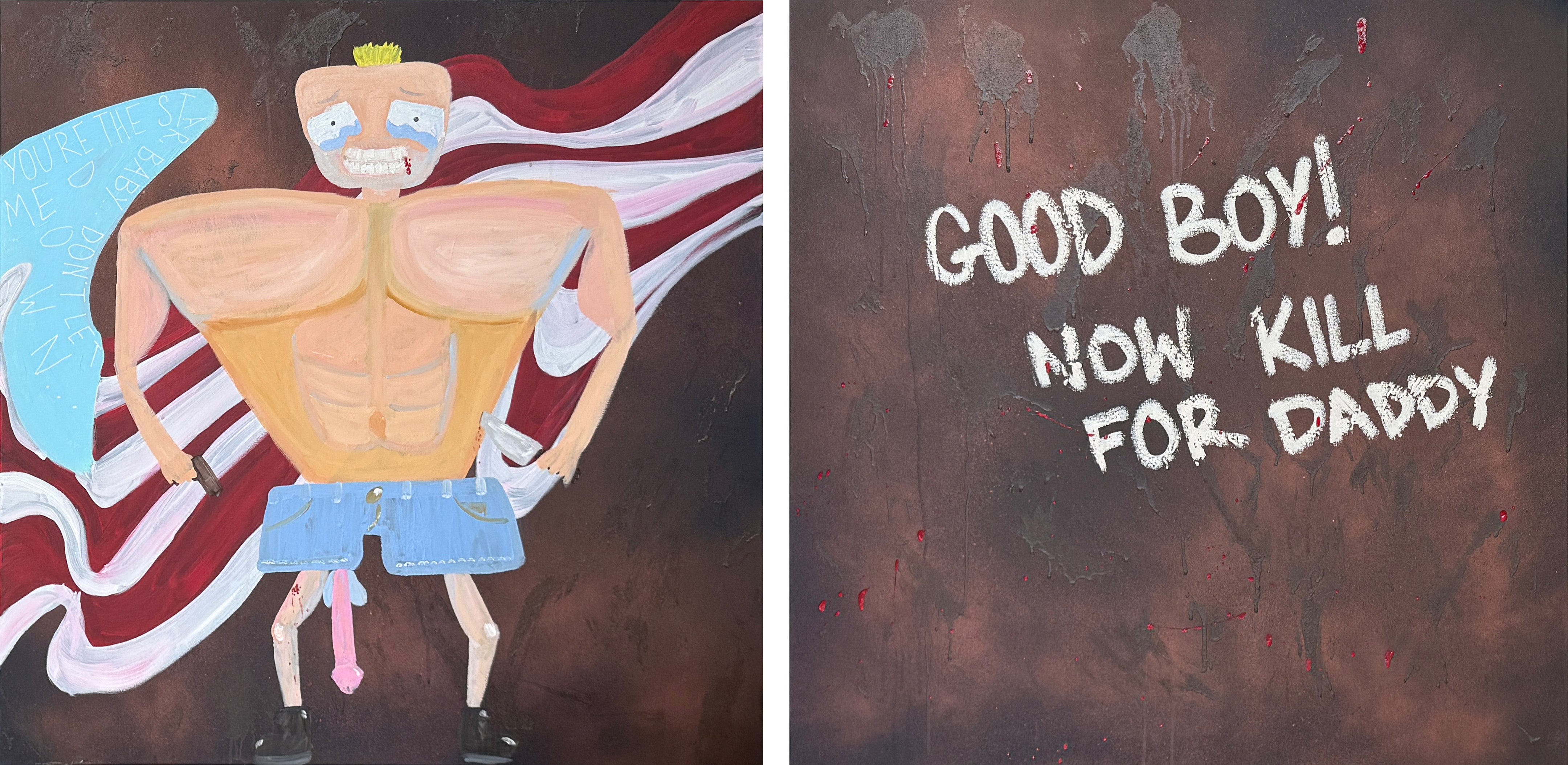 a.k.a. skips / good boy / now kill for daddy (set of two)