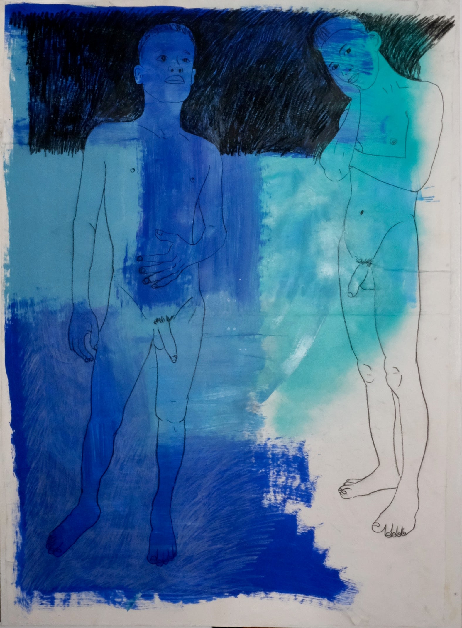 ©CC-Christophe Cesbron / Jeunes hommes au bain-3