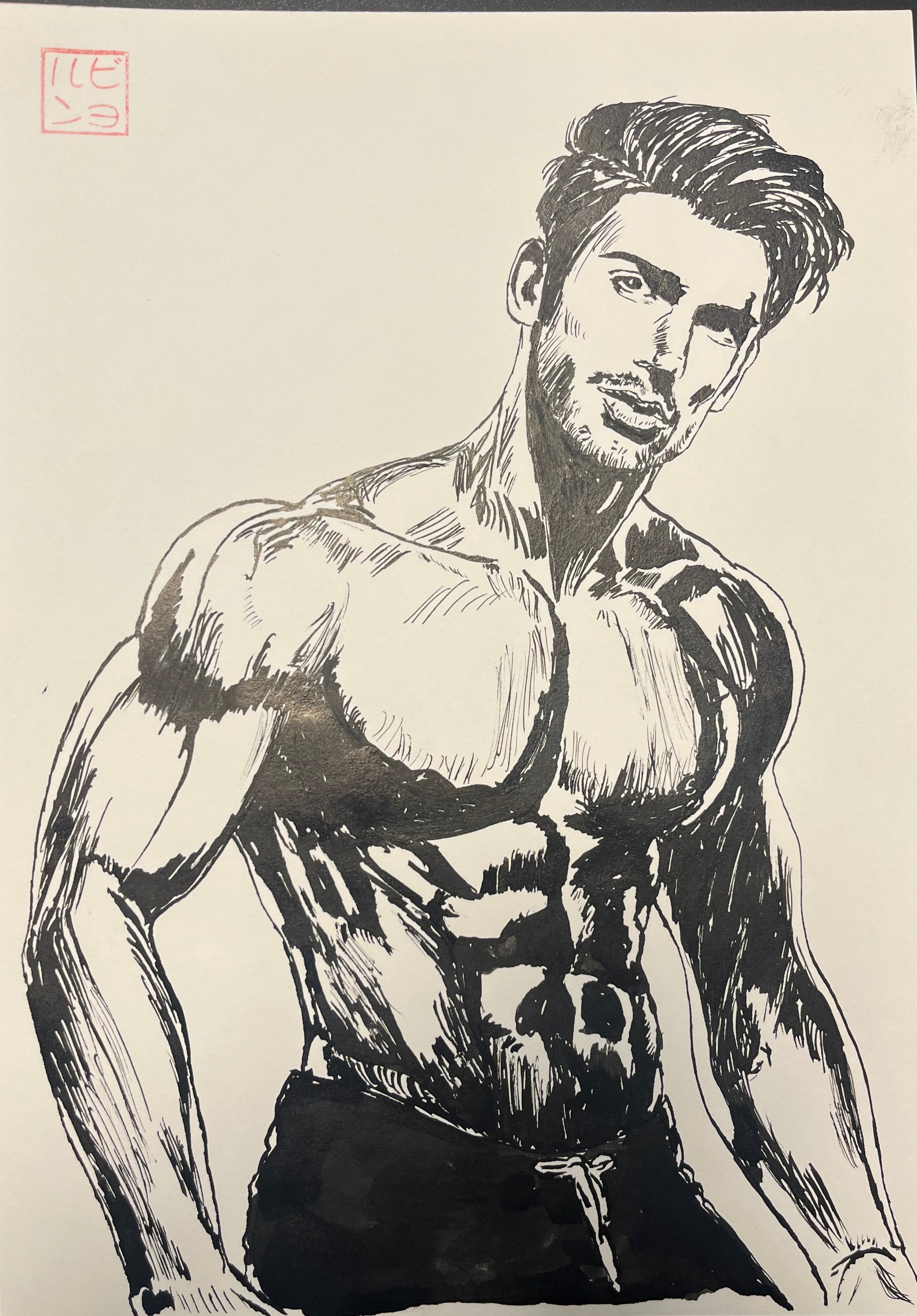 3geteilt / Man topless