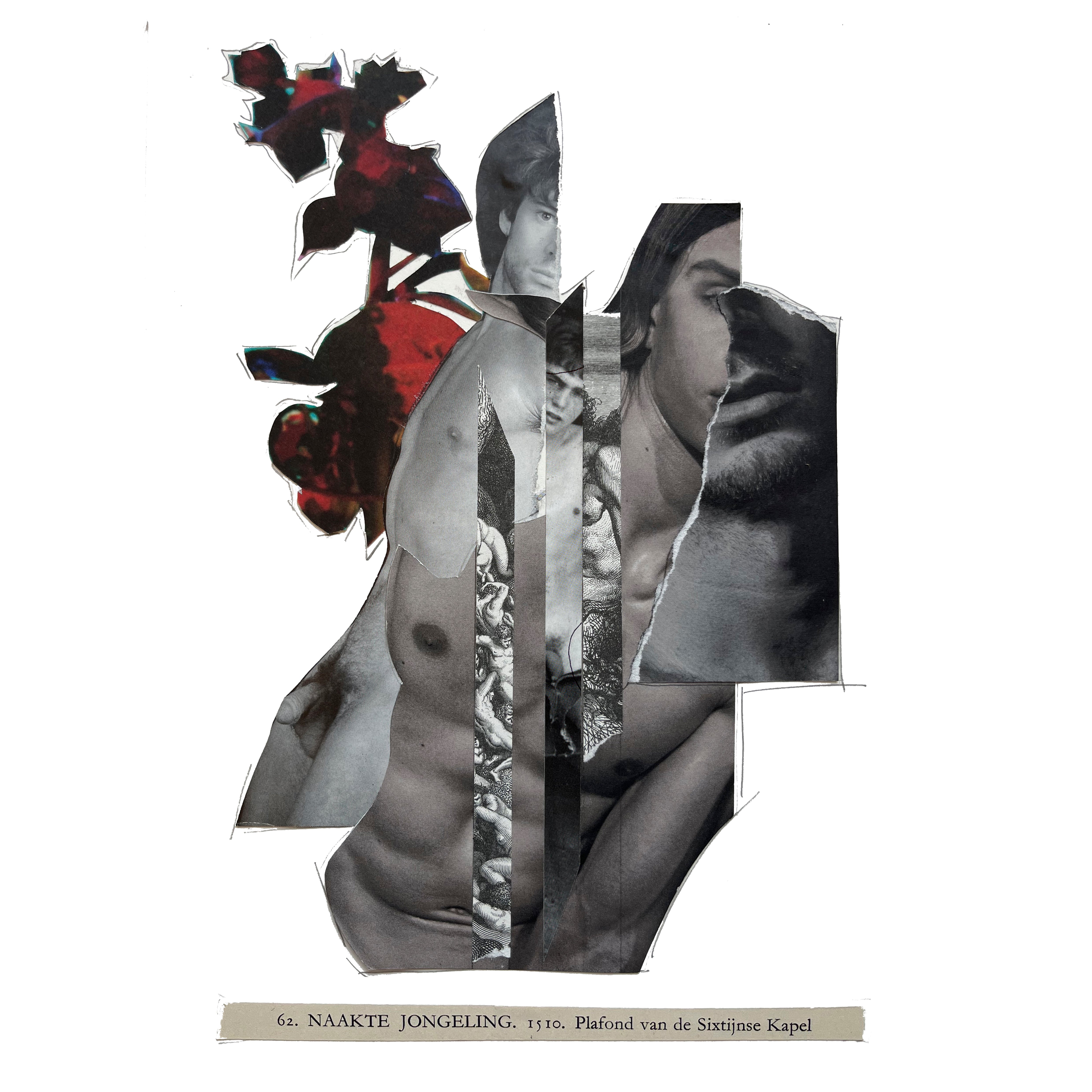 Carlos Marló / 62. Naakte Jongeling. 1510. Plafond van de Sixtijnse Kapel