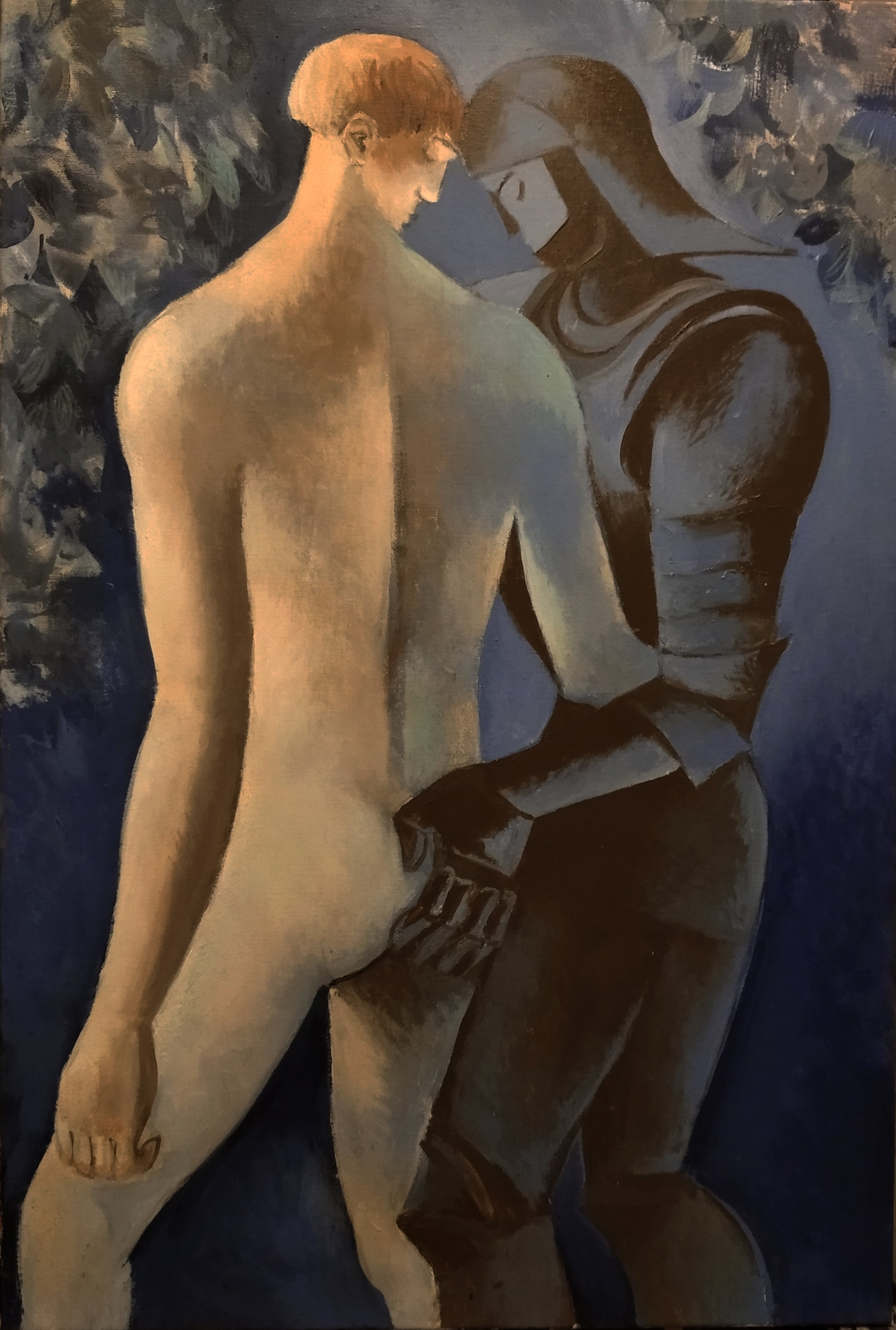 Juliusz Lewandowski / nude and knight