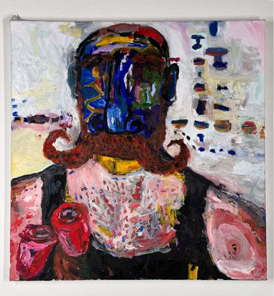 Balberocci / Self-portrait with handlebar