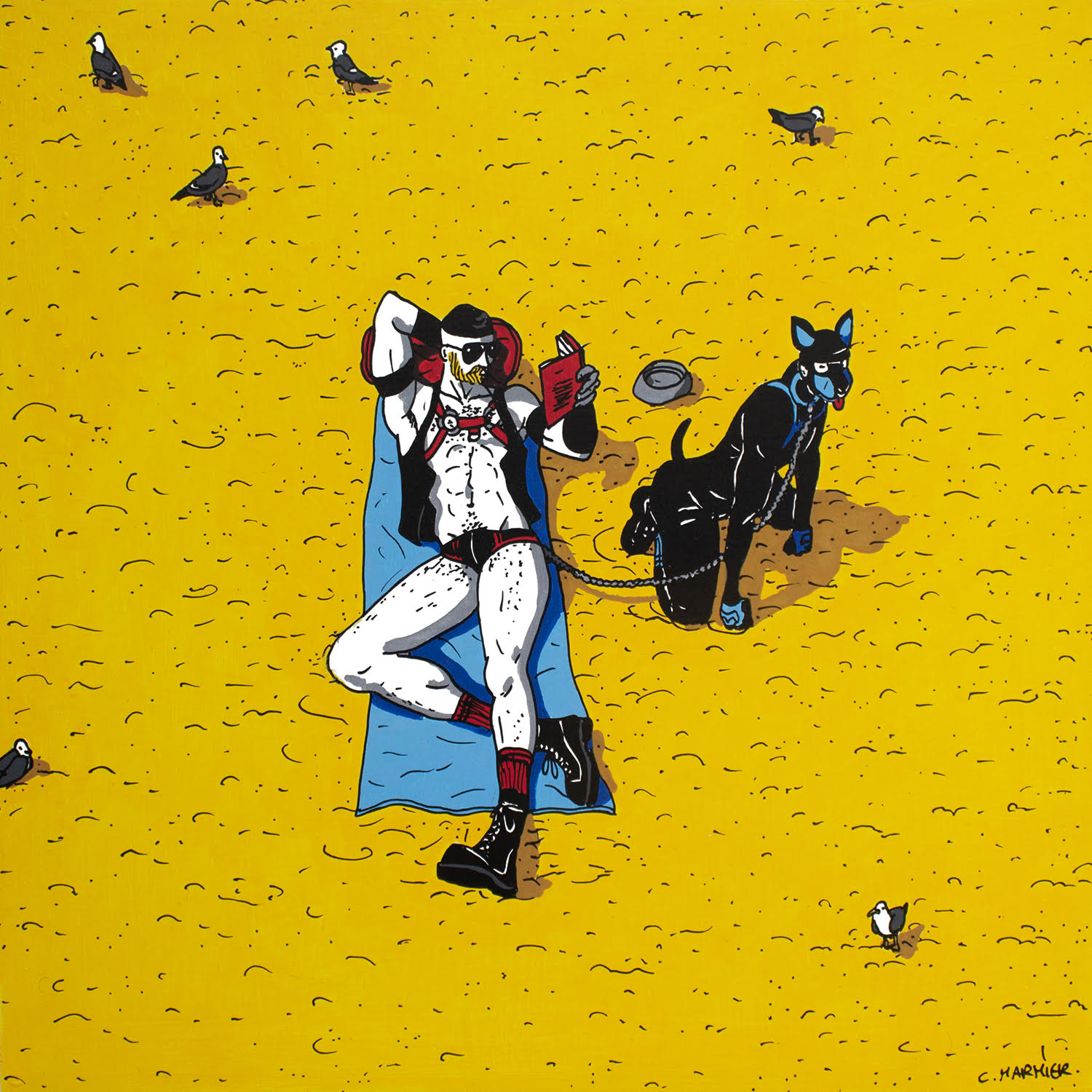 Chris Marmier / a day at the beach