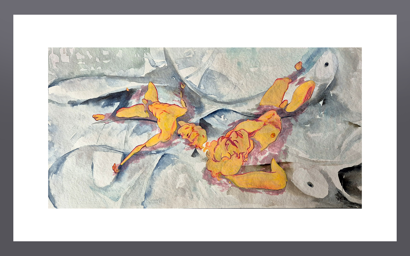 Rodrigo Kupfer / Watercolor: Ilha Grande